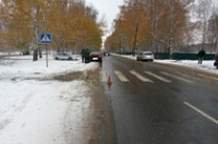 Ребенок попал под колеса авто на пешеходном переходе