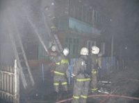 В Рыбинском районе в двух пожарах пострадали два человека