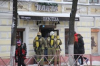 В центре Ярославля тушили пожар в пивном баре