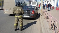 Помяв иномарку, водитель скрылся с места ДТП в самом центре Ярославля