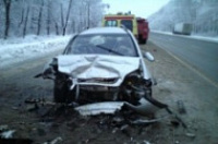 В крупном ДТП на трассе М-8 пострадали четыре человека