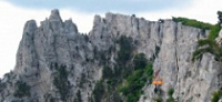В горах Крыма спасли ярославскую туристку