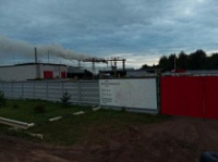 Под Ярославлем почти девять часов тушили пожар на пилораме