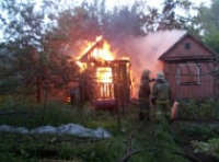 Пять дач в Заволжском районе уничтожены огнем