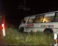 Под Ярославлем пьяный водитель опрокинул маршрутку