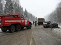 В Первомайском районе «семерка» врезалась в самосвал В Первомайском районе «семерка» врезалась в самосвал
