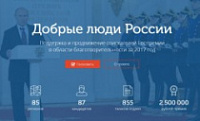 Открыто всероссийское онлайн-голосование за кандидатов на Госпремию в благотворительности