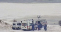 Житель Рыбинска провалился под лед, спасая собаку