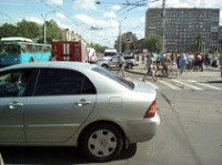 В Рыбинске после столкновения двух машин пострадали пешеходы