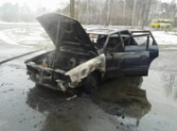 Очередное возгорание автомобиля произошло в Рыбинске