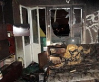 Пожар в Рыбинске унес жизнь человека
