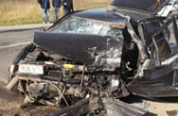 В Рыбинском районе столкнулись иномарка и  рейсовый автобус