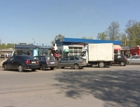 Ограбили ларек на на Большой Федоровской