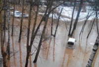 Брагинский двор ушел под воду Брагинский двор ушел под воду