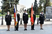Ученики школы №4 первыми заступили в почётный караул у Вечного огня