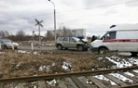 В Рыбинске столкнулись два автомобиля
