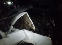 На Юго-Западной окружной дороге столкнулись два автомобиля
