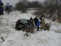 В Первомайском районе «Лада» разбилась о большегруз