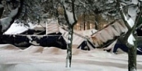 В парке Нефтяников обрушилась крыша аттракциона