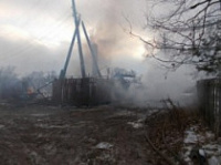 Три дачных дома сгорело в Заволжском районе Ярославля