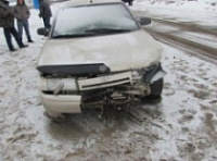 В Новом Некоузе столкнулись два ВАЗа-2112