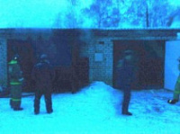Еще у одного автовладелеца в Угличе горел гараж и машина