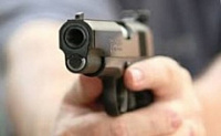 Женщина пыталась расстрелять полицейскую машину