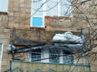В Рыбинском районе балкон обрушился вместе с хозяйкой квартиры