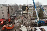 В результате взрыва газа в Ярославле обрушился подъезд дома [ВИДЕО]