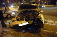 Пассажирка такси покалечилась в ДТП