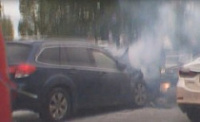 В Брагино иномарка протаранила троллейбус