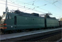 В Ростовском районе загорелся электровоз