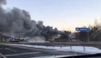 В Ростовском районе горело кафе В Ростовском районе горело кафе