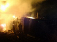 Во Фрунзенском районе тушили жилой дом