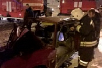 В Рыбинске легковушка «лоб в лоб» столкнулась с фурой