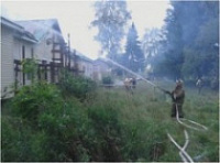 В Рыбинском районе пожар возник в филиале поликлиники