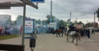 40 футбольных фанатов задержаны после матча "Шинника" и "Текстильщика" [ВИДЕО]
