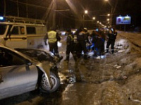 Четыре человека пострадали в аварии на Ленинградском проспекте