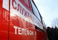 В Заволжском районе горел торговый ларек